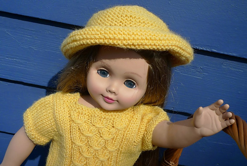 Bow, Hat, Headscarf & Bag for 18inch dolls photo 5