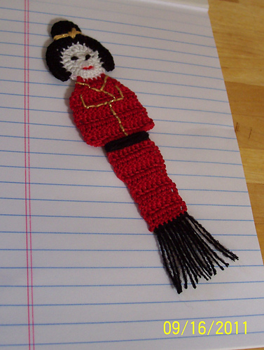 Kokeshi bookmark photo 2