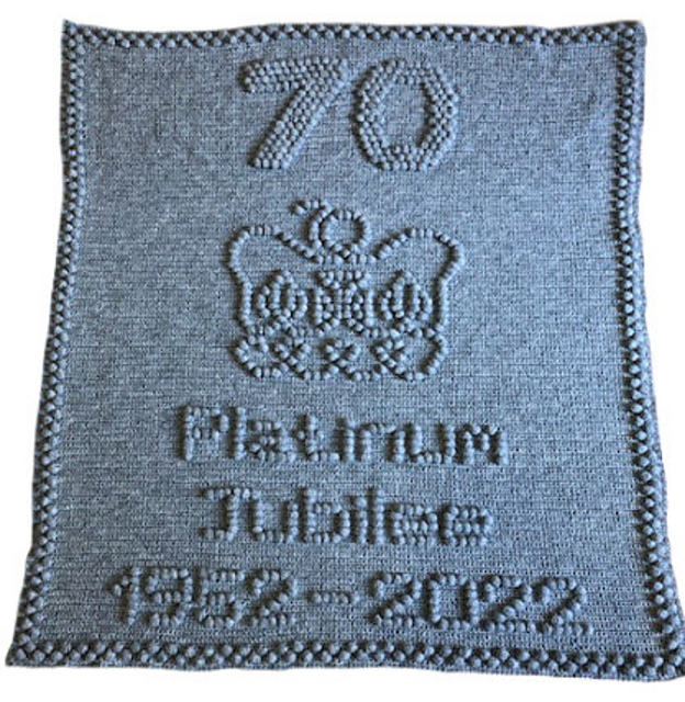 Queens Platinum Jubilee Lap Blanket