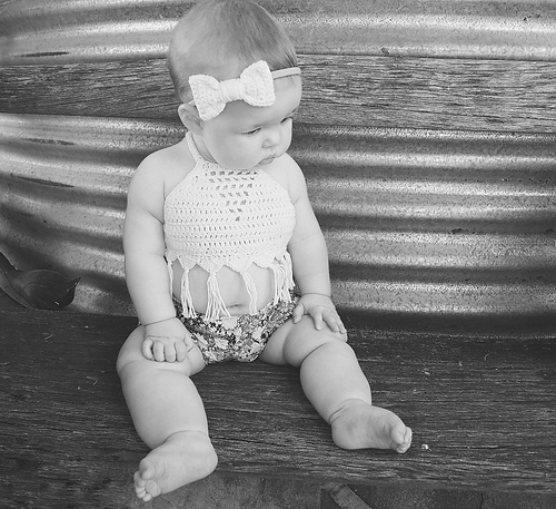 Childrens Boho Crop Top photo 3