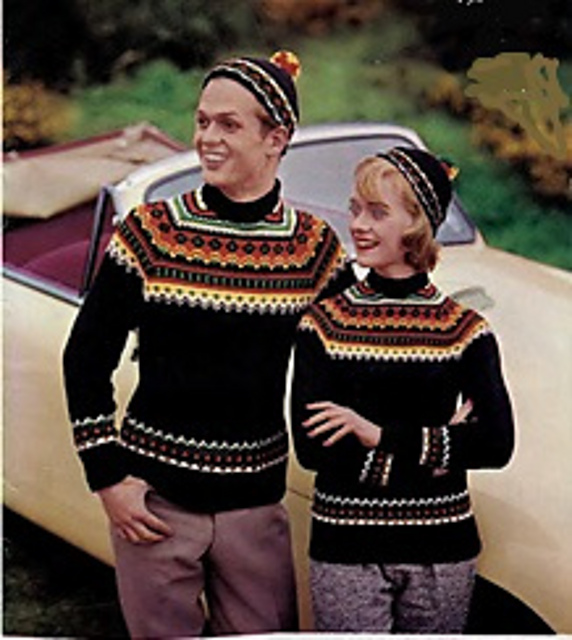 Man's Norwegian Sporting Jumper