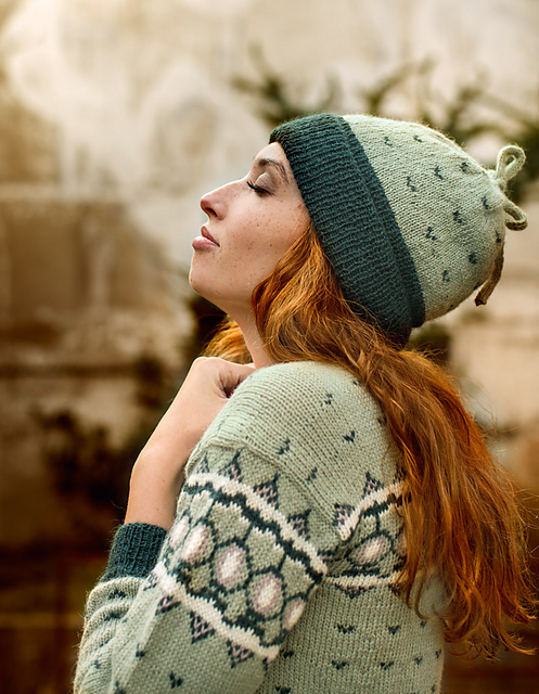 320-09 Jaguar Pullover \u0026 Hat pattern by 