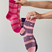 I heart U Socks pattern 