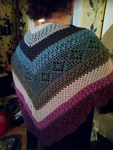 Fields of Whirl Shawl photo 6