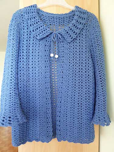 Gilet Indigo manches 3/4 photo 3
