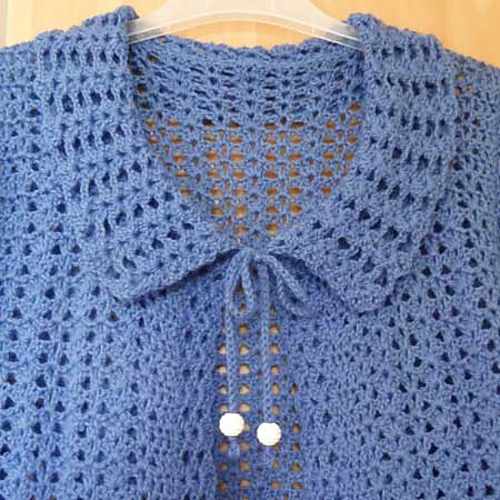 Gilet Indigo manches 3/4 photo 4