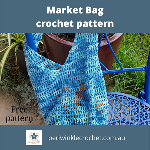 Ravelry String Bag pattern by Periwinkle Crochet