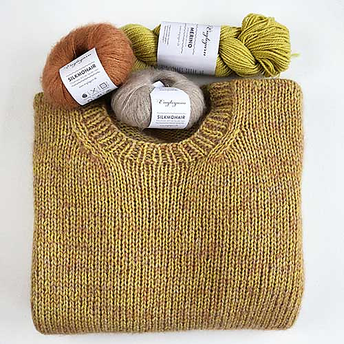 Ravelry Millou Dip Back Sweater pattern by Pernille Cordes