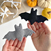 Halloween bat keychain pattern