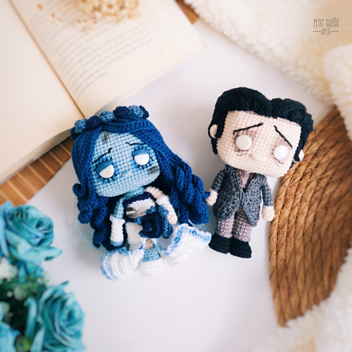 Corpse Bride Amigurumi - Priscila Santos