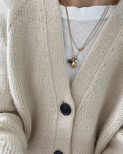 Champagne Cardigan - PetiteKnit