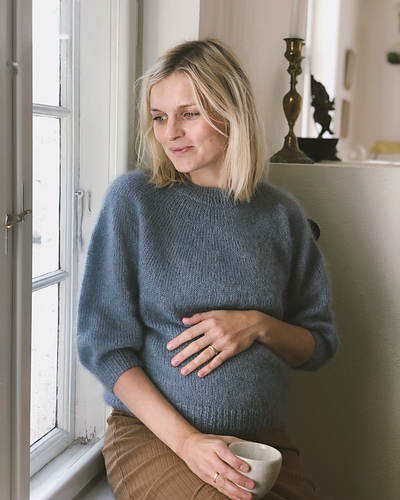 Novice Genser – Mohair Edition - PetiteKnit