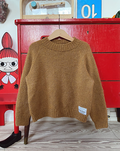 No Frills Genser Junior - PetiteKnit