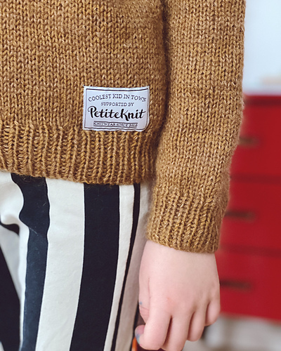 No Frills Genser Junior - PetiteKnit