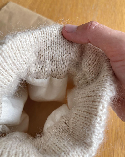 Honningkurv-veske - PetiteKnit