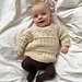 Ingrid Sweater Baby pattern 