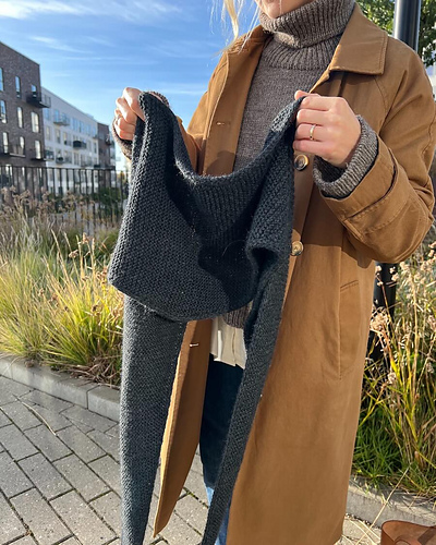 petite knit sophie shawl