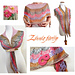 Zinnia pretty pattern 