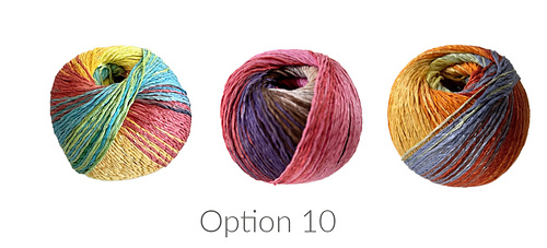 Here are a few of the colorful Yarnz2go knit kits to choose from...