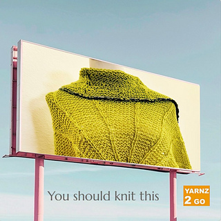 Having fun with this~ Though it is a great knit, definitely worth casting on and I have to ask...
how about that Chartreuse color? 