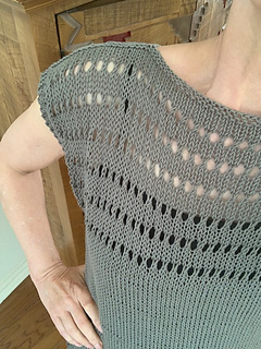 Front top of tunic