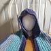 No Sew Hooded Scarf pattern 