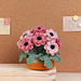 Anemone Flower Table Decoration pattern 