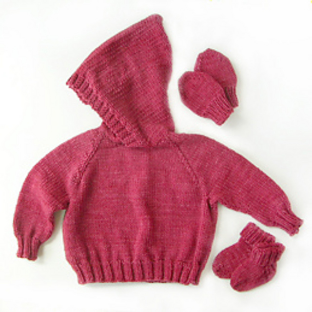 Ravelry Solstice Baby Sweater Set pattern by solstice