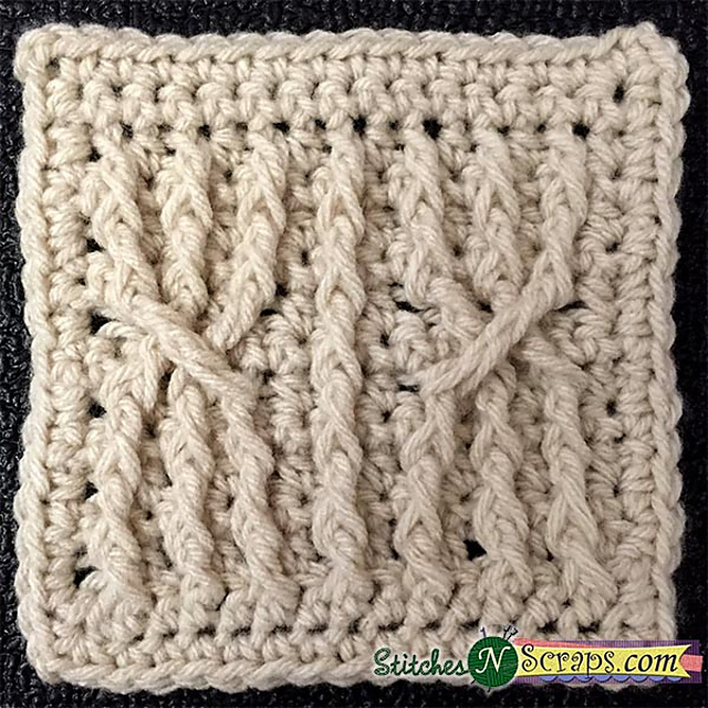 Crossed Cables Square