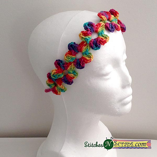 Chain of Flowers Headband