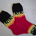 Hot Rod Socks AKA Olympic Flame Socks