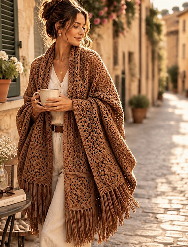 Rosewood Shawl Pattern