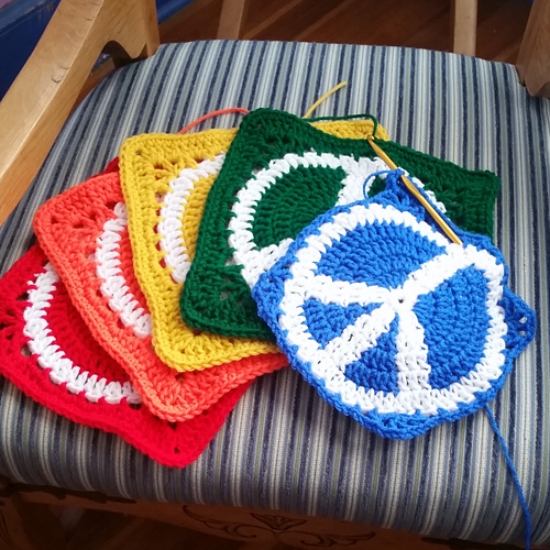 Fredstegn Granny Square - piratejeni