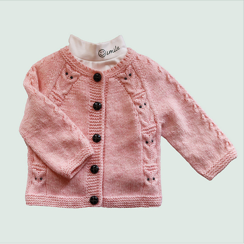 Grey-eyed Cardigan for Kids