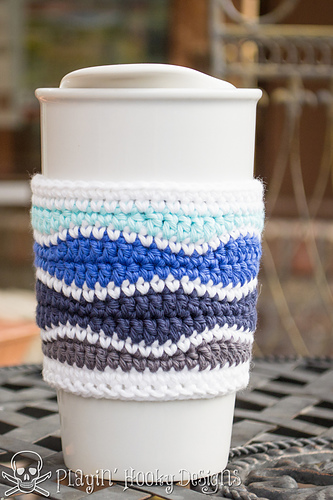 Brain Waves Coffee Cozy photo 2