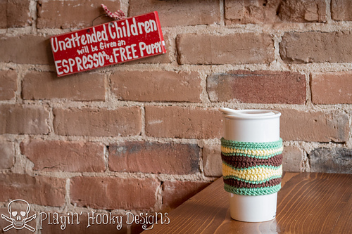 Brain Waves Coffee Cozy photo 3