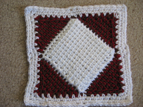 Patchwork Afghan and Pillow photo 2