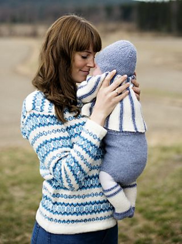 289-05 Retro genser og jakke - Helena Krekling