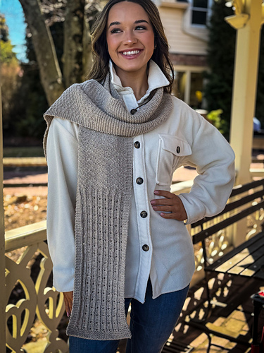 B219 Merino Del Sol Sampler Scarf