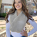 B248 Diagonal Lace Cowl pattern