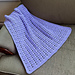 B249 Shell Flower Baby Throw pattern 