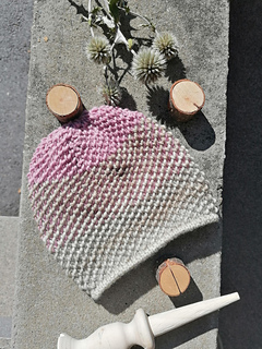 Aran weight with 2 color fade