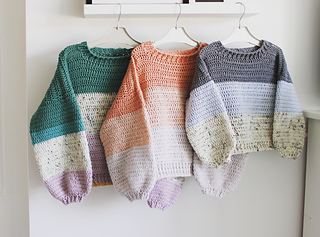 crochet balloon sleeve sweater pattern