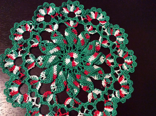 Ravelry: Pretty Pinwheel Doily pattern by Elizabeth Ann White