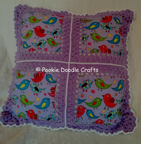 Fusion Crochet Cushion Cover photo 2