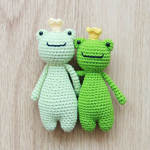 Ravelry Mini Frog Amigurumi pattern by J.A. Poolvos