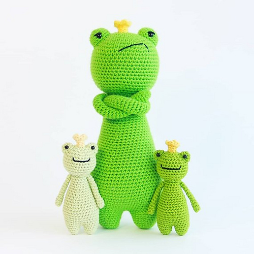 Ravelry Mini Frog Amigurumi pattern by J.A. Poolvos