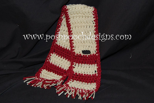 Striped Dog Scarf photo 7