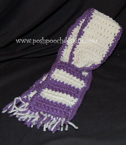 Striped Dog Scarf photo 6