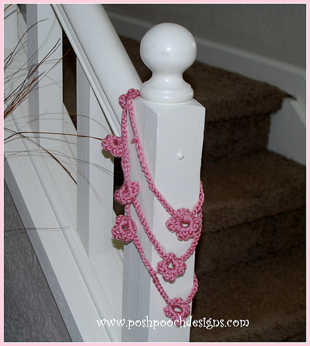 Lazy Daisy Chain necklace, scarf or cowl photo 6